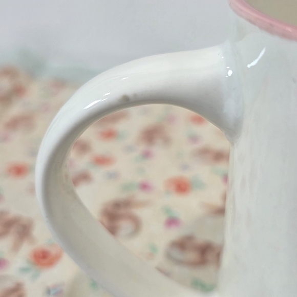 Cute Bunny Mug with Pink Accents - Picture 5 of 5